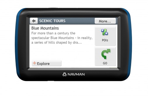 Navman’s MY Escape II GPS (RRP $299) is ideal for holidaymakers with bonus features such as reviews of places to eat and stay from the Australian Good Food Guide.