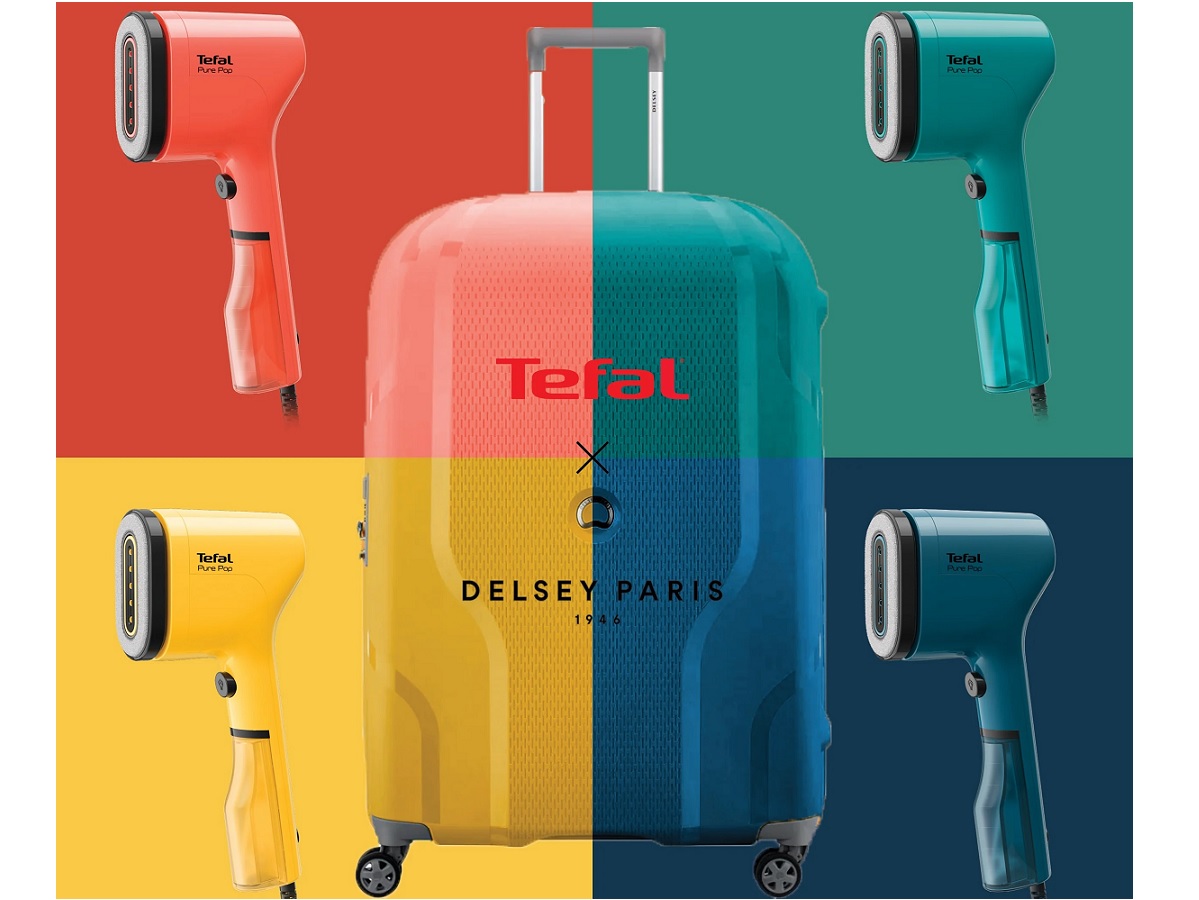 Tefal collaborates with French luggage brand Delsey Paris - Appliance ...