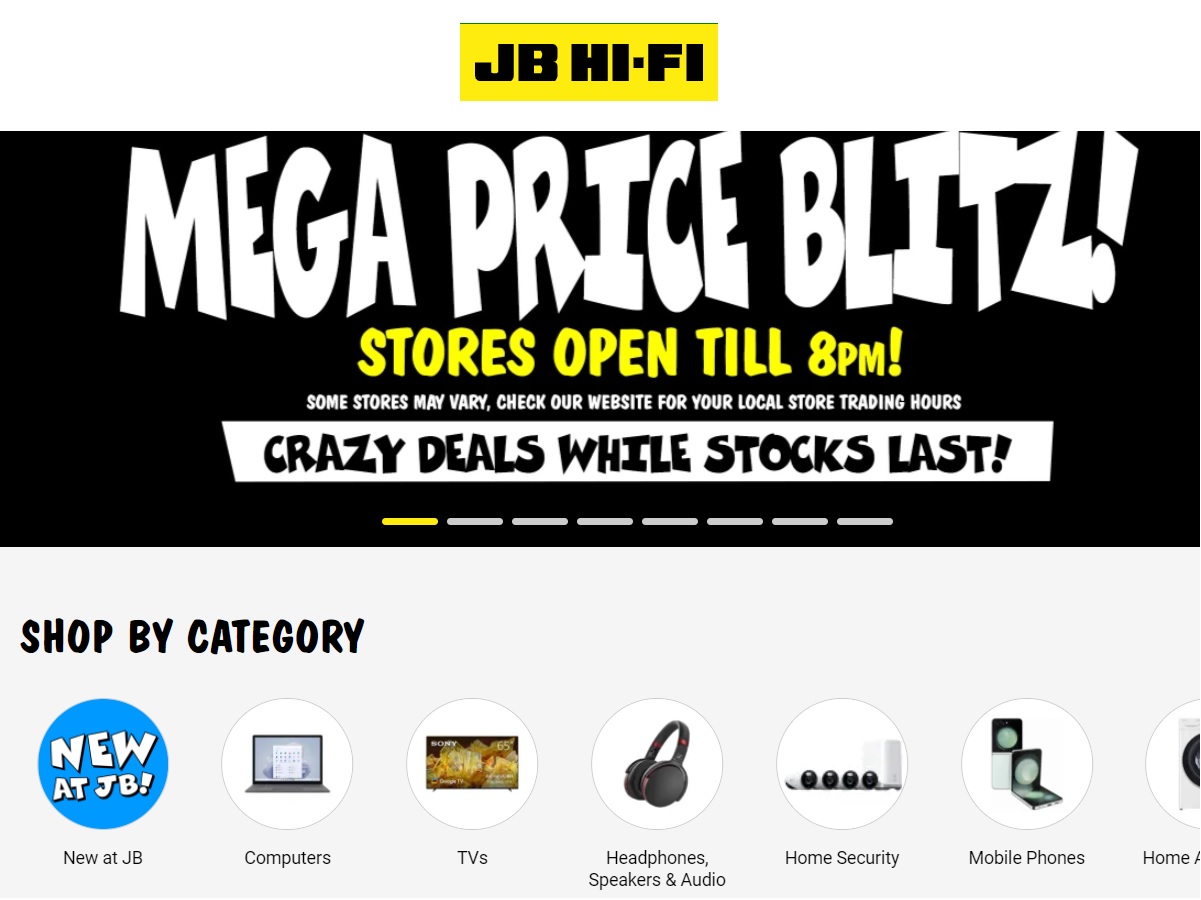 JB Hi-Fi kicks off Black Friday Blitz - Appliance Retailer