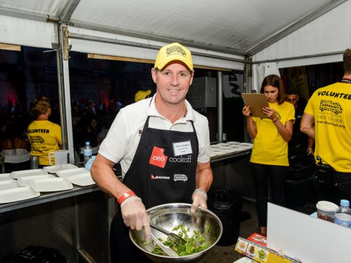 Breville GM Jeremy Sargeant at CEO CookOff